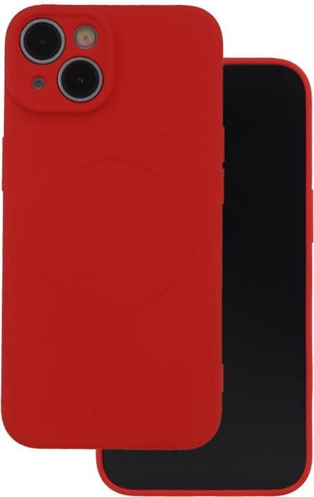Produktbild OEM Simple Color Mag Hülle für Samsung Galaxy S24 FE rot (Samsung Galaxy S24 FE)
