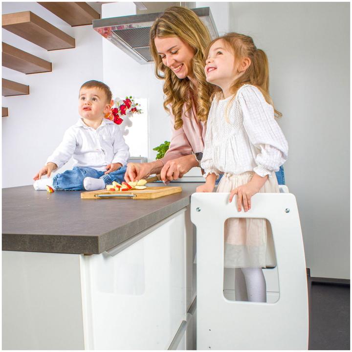 Actual product image Tobi Learning tower natural lacquered