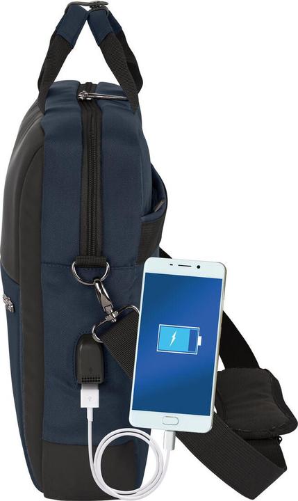 Actual product image Safta Bag for Laptop & Tablet Business Dark blue (41 x 33 x 9 cm) (15.60")