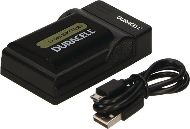 Produktbild Duracell Ladegerät mit USB Kabel für DR9700A/NP-FH50 (Kamera Akku Ladegerät)