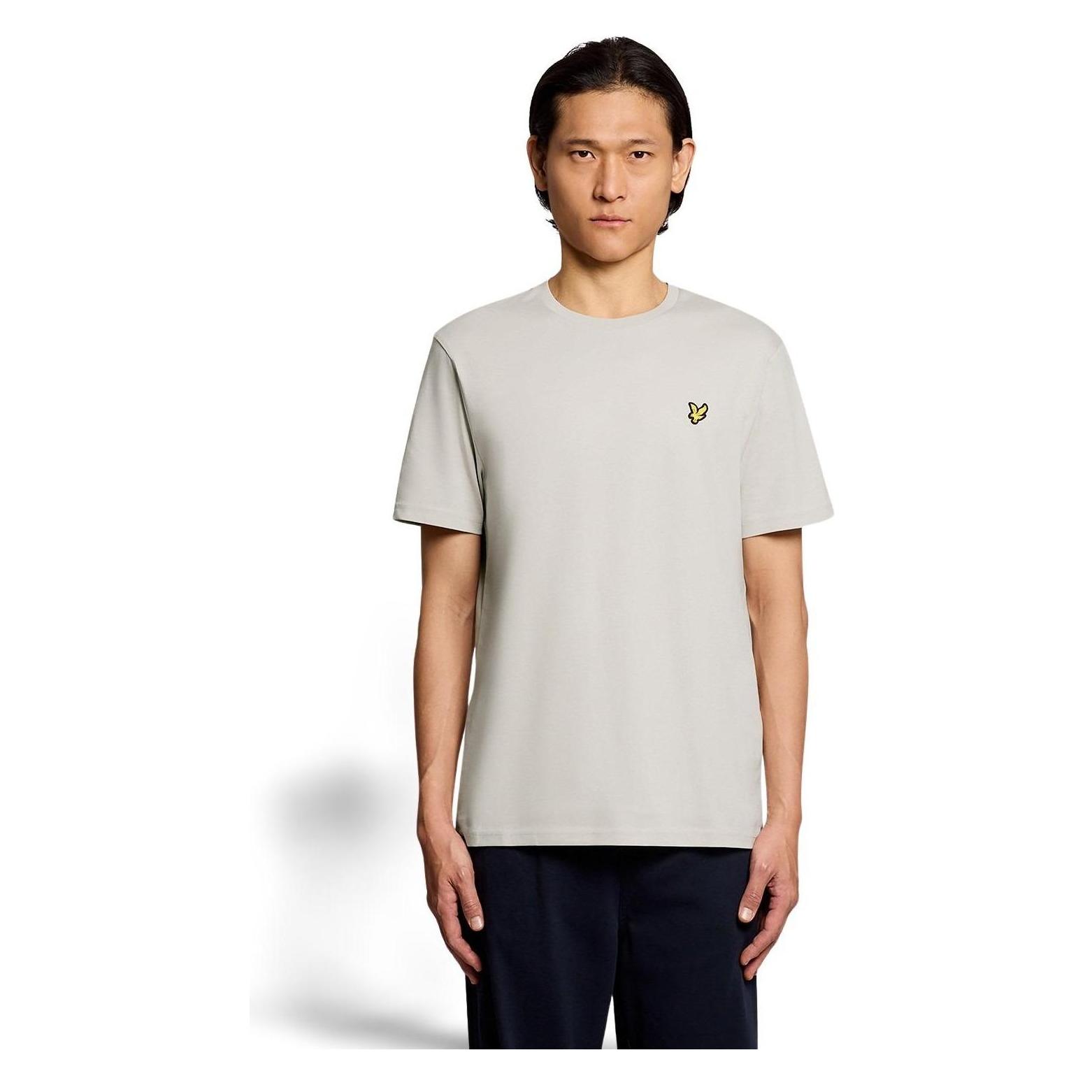 Lyle And Scott, Herren, Shirts, Plain T-Shirt Herren, Beige, (L)