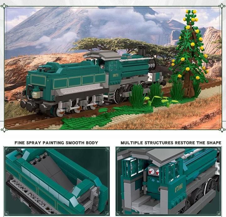 Image du produit Jie Star Retro-Dampfzug