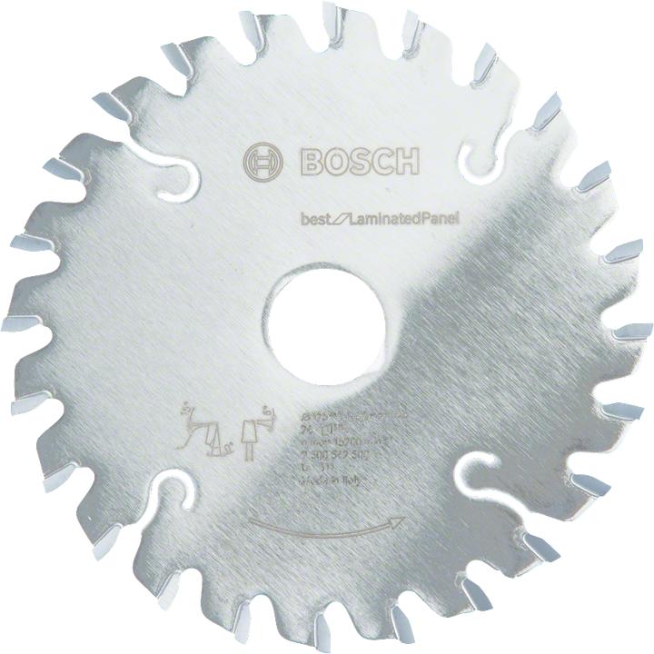 Produktbild Bosch Professional Zubehör Vorritzblatt konisch, Best for Laminated Panel, 125 x 22 x 2,2 mm, 24