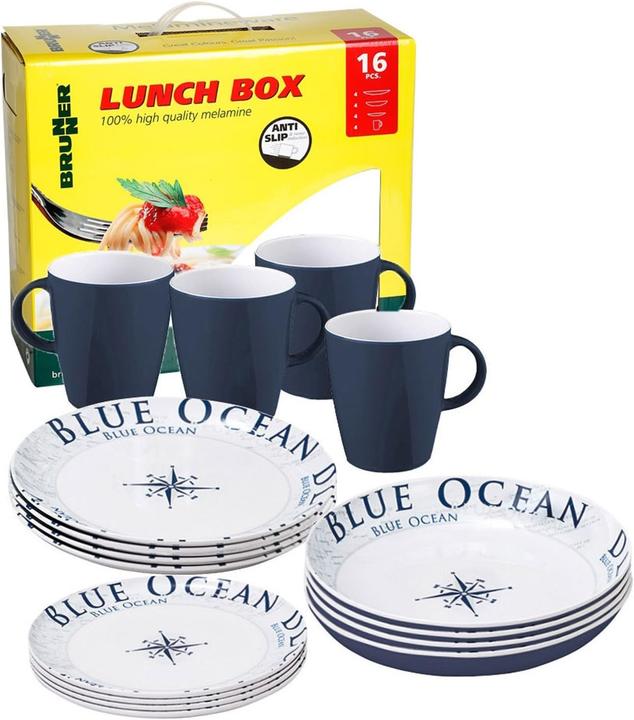 Actual product image Brunner Blue Ocean Lunch Box