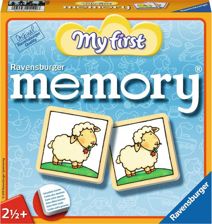 Produktbild Ravensburger My first memory (Deutsch, Französisch, Italienisch, 2 - 4 Spieler)