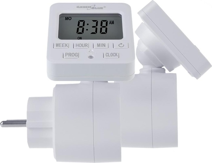 Immagine prodotto Greenblue digitale Zeitschaltuhr max. Belastung 16A IP20 GB605 E