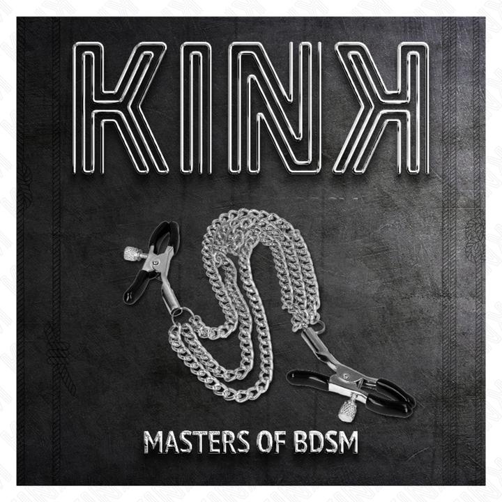 Produktbild Pipedream KINK - NIPPELKLEMMEN MIT 3 KETTEN SILBER 20/23/28 CM