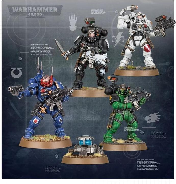 Produktbild Games Workshop Warhammer 40k - Space Marine Primaris Infiltrators