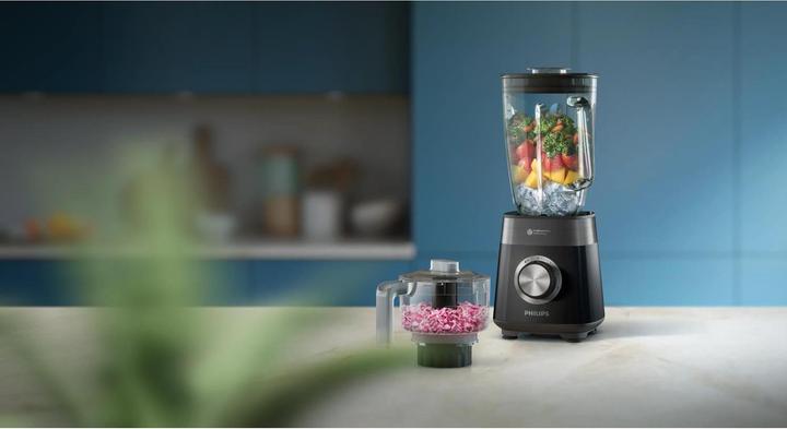 Actual product image Philips 5000 series HR3032/00 blender Tabletop blender Black (1200 W)