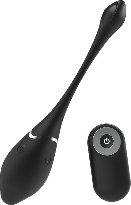 Actual product image Black&Silver Jenell Rechargeable Vibrating Egg