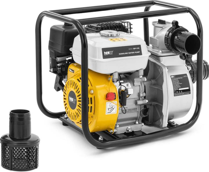 Produktbild MSW Wasserpumpe Schmutzwasserpumpe Benzin Motorpumpe 7 PS 3600 U/min 60 m³/h (Schmutzwasserpumpe)