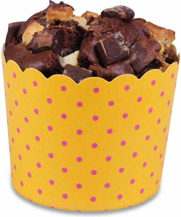 Produktbild Städter Cupcake Förmchen Gelb & Pink (7 cm)