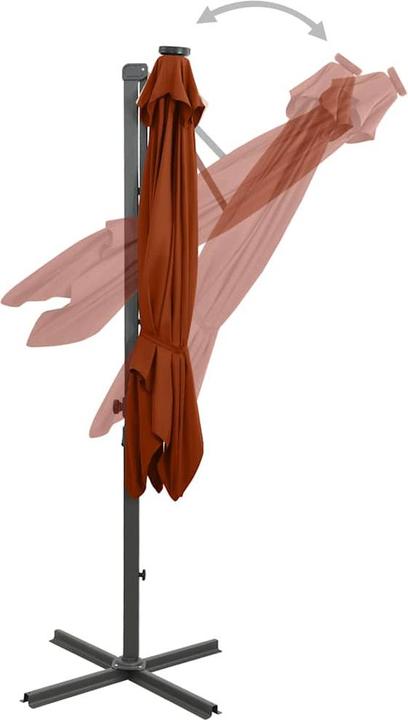 Immagine prodotto vidaXL freischwingender Sonnenschirm (2.50 m)