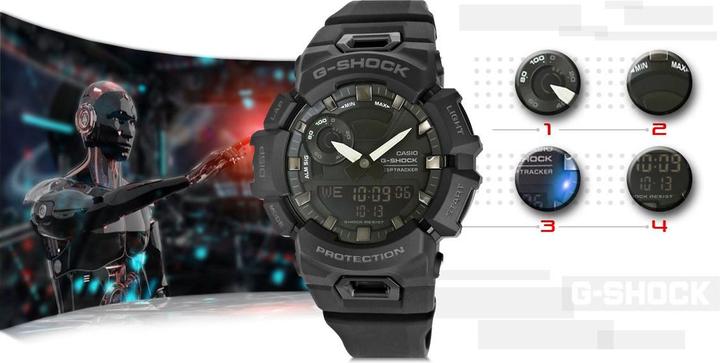 Image du produit G-Shock G-Squad (Chronographe, Podomètre, 48.90 mm)