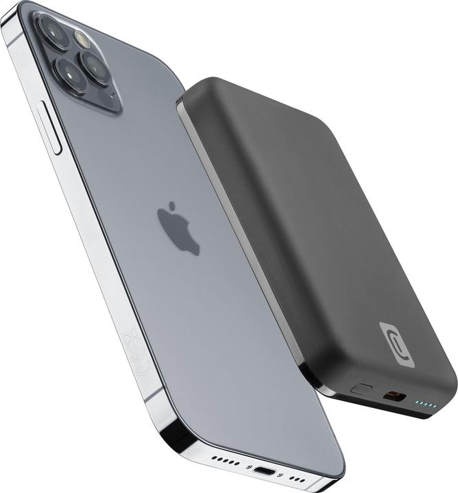 Immagine prodotto Cellularline Wireless power bank MAG 5000 Caricabatterie portatile compatibile con MagSafe Nero (5000 mAh, 7.50 W, 19.25 Wh)