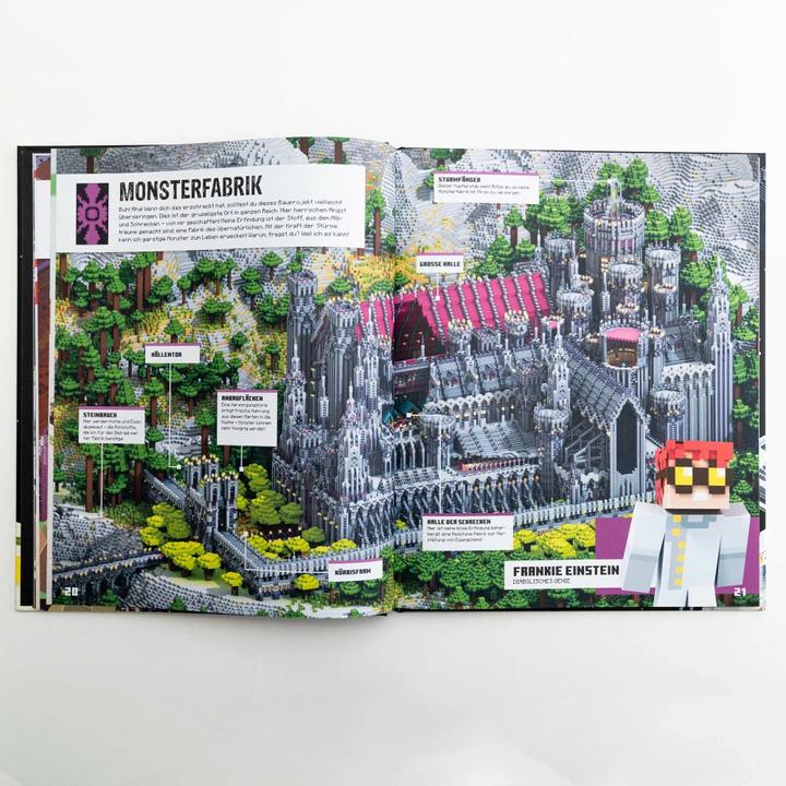 Actual product image Minecraft Erfindungen. Bauwerke, die deine Fantasie beflügeln (German, Josef Shanel, Matthias Wissnet, Minecraft, Mojang From, 2023)