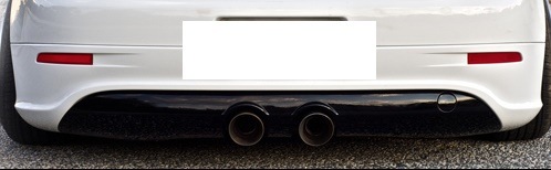 Produktbild Stag VW Golf 5 - Heckansatz Diffusor R32 Optik