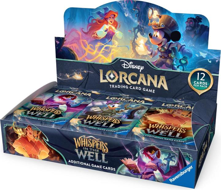 Ravensburger Lorcana: Whispers in the Well - Booster Display -E-