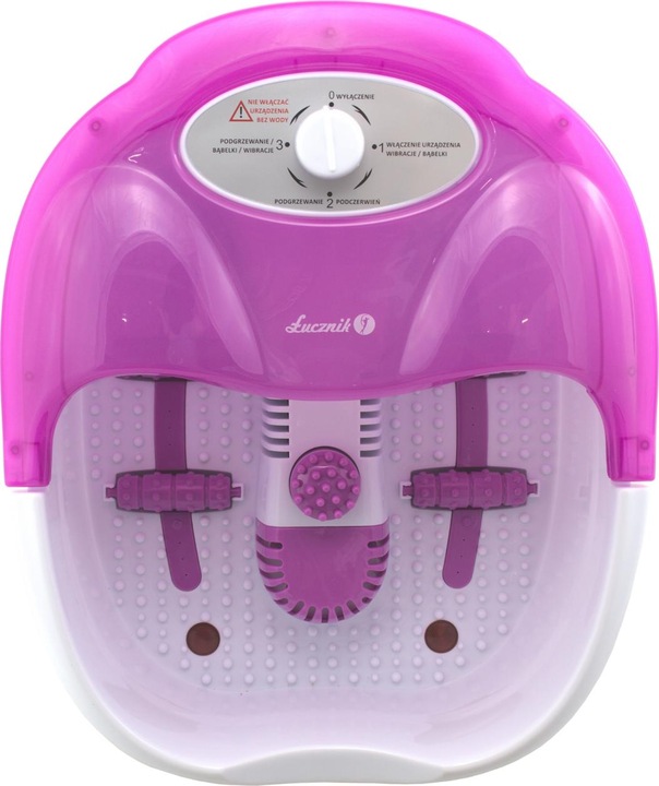 Actual product image Łucznik B-8063 Massager Foot Purple