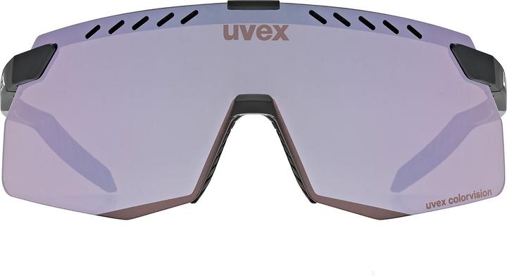 Actual product image Uvex pace stage S CV (black matt (pink), colourvision mirror pink)