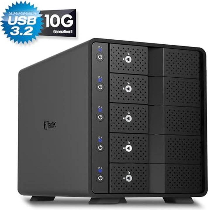 Image du produit Fantec MB-X5U31H 5x 3,5 Boîtier (3.5", 2.5")
