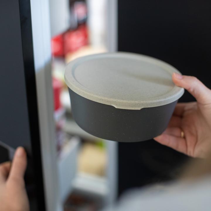 Produktbild Koziol Vorratsbehälter Connect 0.89 l, Dunkelgrau (0.89 l)