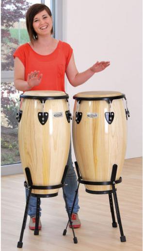 Actual product image Betzold Musik Concert congas, natural, set of 2 (Congas)