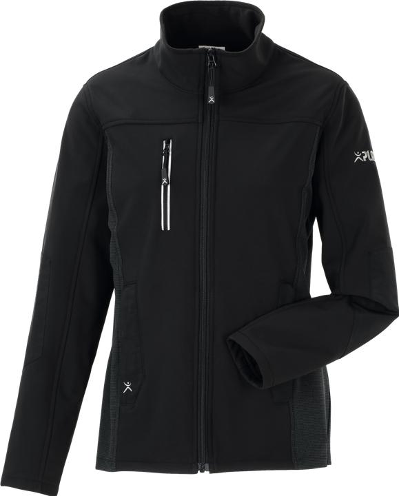 Actual product image Planam Norit ladies pure softshell jacket black size 54 (54)