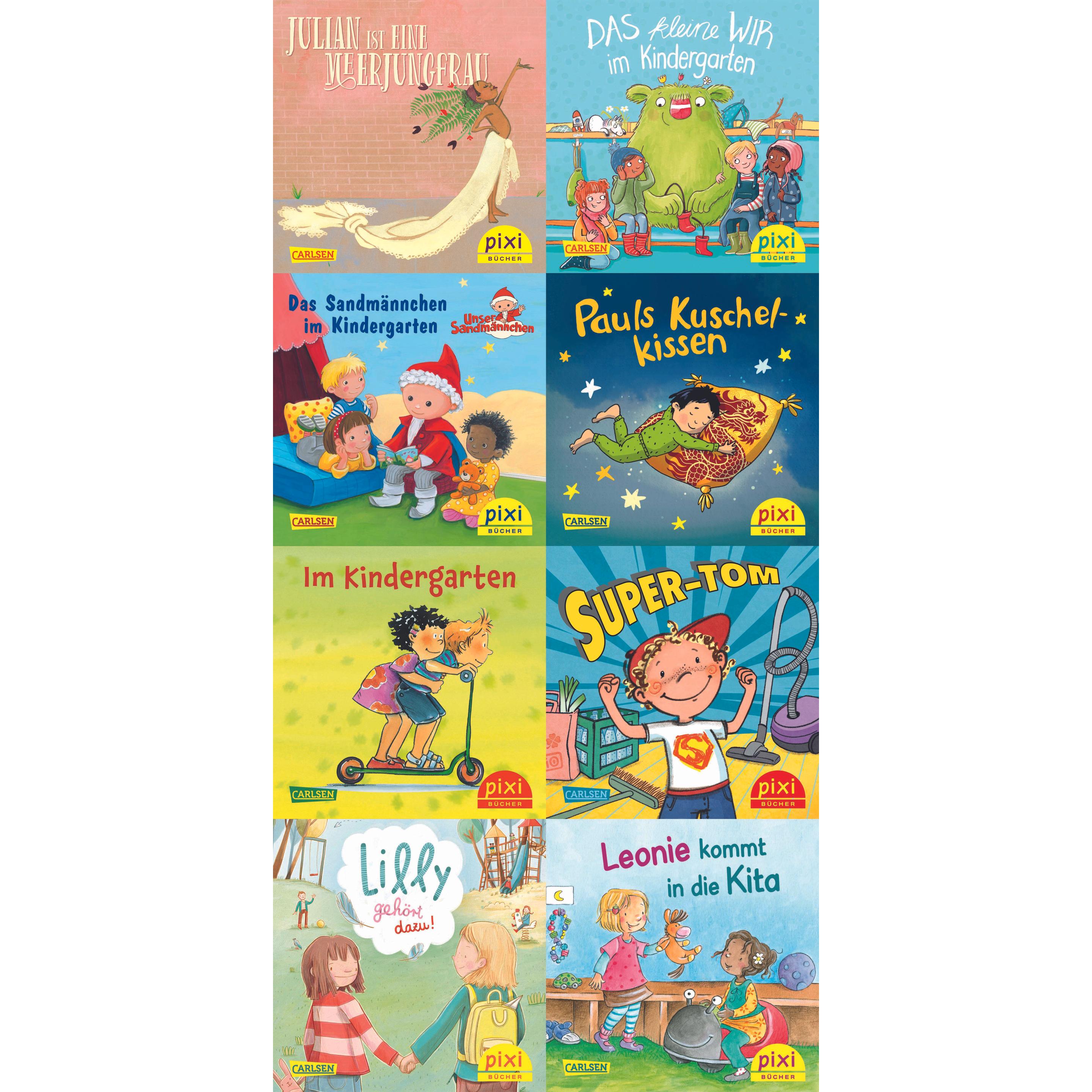 Thumbnail - Pixi-Box 286: Pixis bunter Kindergarten (8x8 Exemplare), Kinderbücher von Diverse