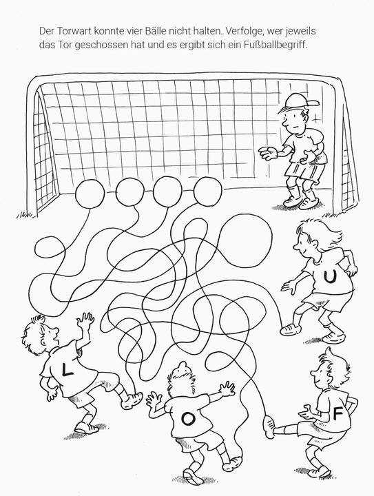 Productafbeelding Ravensburger Mein Mal- und Rätselspass: Fussball