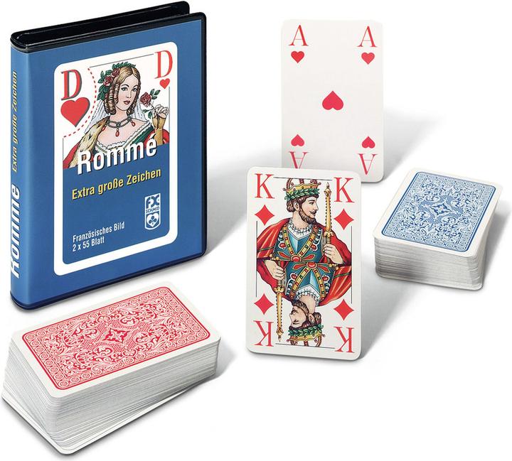 Produktbild Ravensburger Romm?, Canasta, Bridge gro?e Eckzeichen (Deutsch)