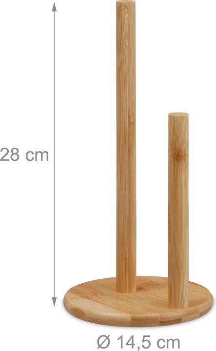 Actual product image Relaxdays Kitchen roll holder
