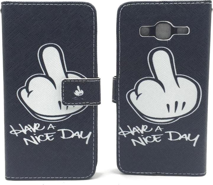 Produktbild König Design Schutz Handy Hülle für Samsung Galaxy J5 (2015) Case Cover Tasche Wallet Etui (Samsung Galaxy J5 (2015))