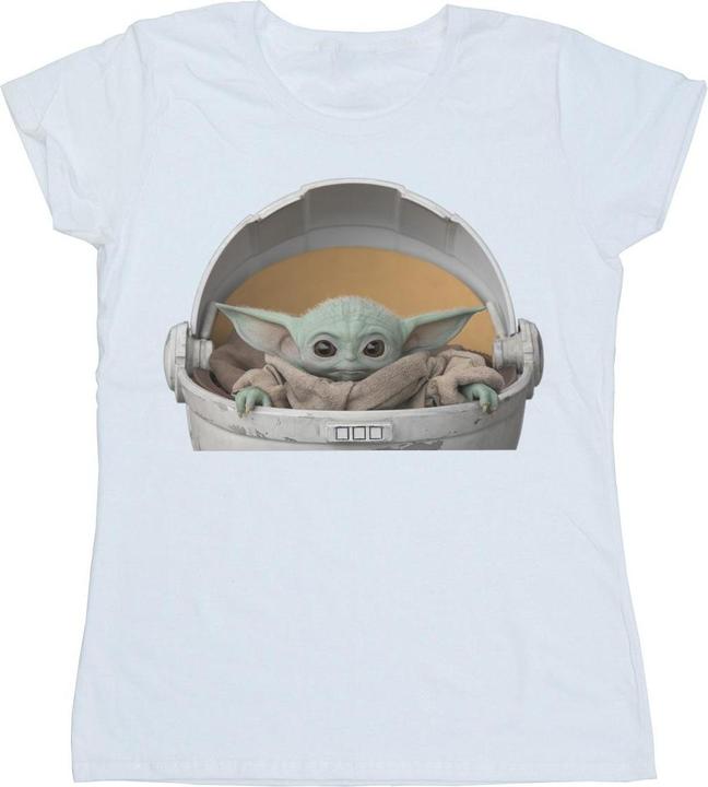 Immagine prodotto Star Wars The Mandalorian The Child Pod Maglietta Donna (XXL)