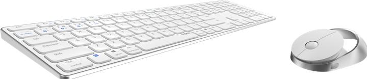 Actual product image Rapoo 9850M DE layout, white (DE, Wireless)