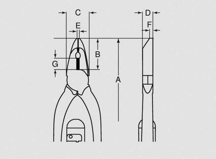Productafbeelding Bahco Draadsnijtang 224 mm 2855 (224 mm)