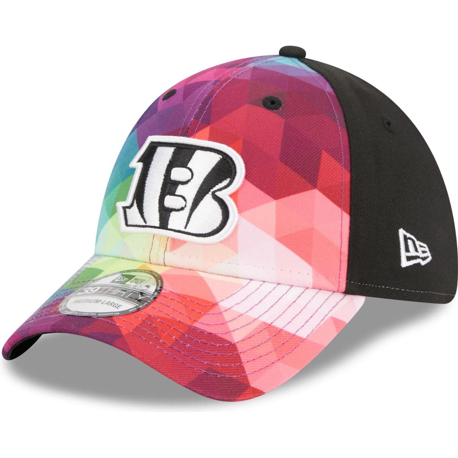 New Era, Herren, Cap, 39Thirty Cap CRUCIAL CATCH Cincinnati Bengals - L/XL, Mehrfarbig, (L)