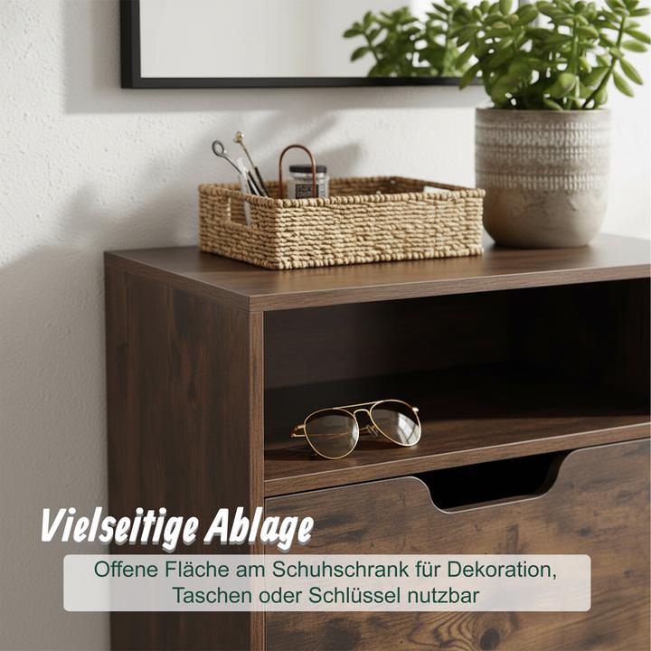 Produktbild Relaxdays Schuhschrank (80 x 24 x 140 cm)