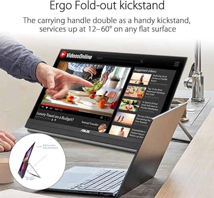Actual product image ASUS ZenScreen MB229CF (1920 x 1080 pixels, 21.50")