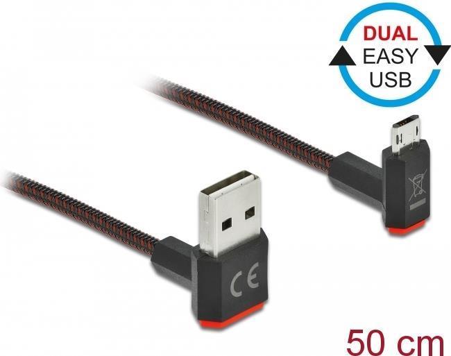 Image du produit Delock USB A – USB Micro B (0.50 m, USB 2.0)