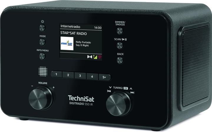 Produktbild TechniSat DigitRadio 550 IR (Internetradio, DAB+, FM, UNDOK, WLAN)