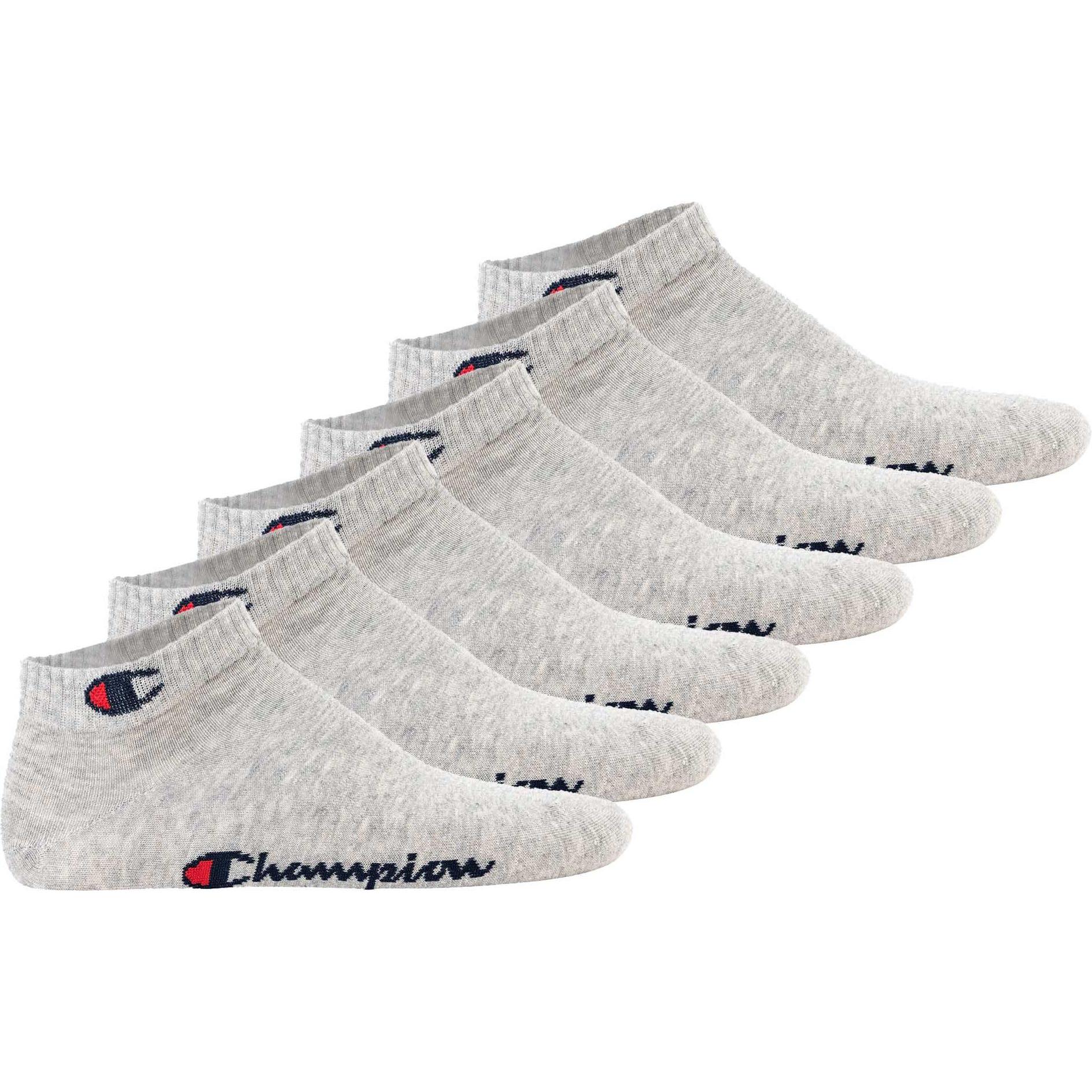 Thumbnail - Champion, Herren, Socken, Socken Sportlich, Grau, (6er Pack, 35 - 38)