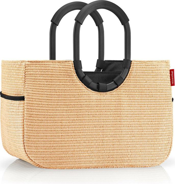 Produktbild reisenthel loopshopper M frame raffia black