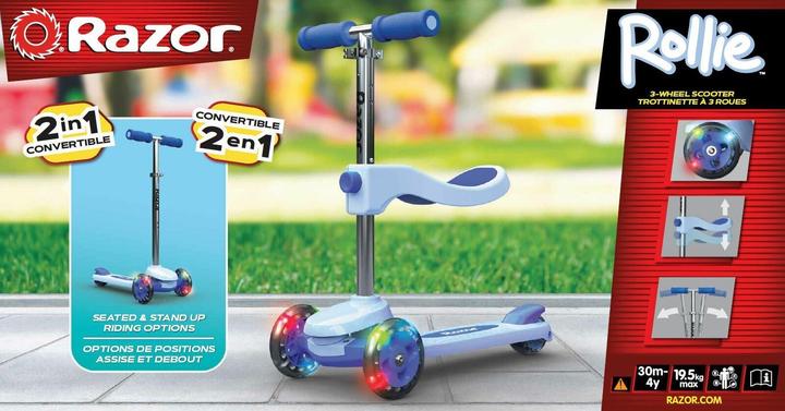 Actual product image Razor Rollie 2-in-1 Convertible - Blue - (20073648)