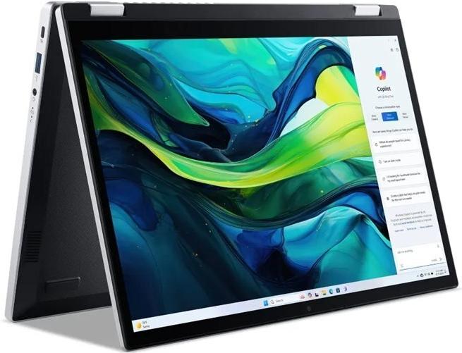 Produktbild Acer Aspire Go Spin 14 (AGSP14-31PT-325W) 14,0" WUXGA touch, Intel i3-N355, 8GB RAM, 512GB SSD, Wind (14", Intel Core 3 N355, 8 GB, 512 GB, DE)