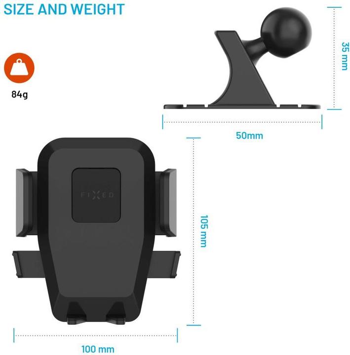 Actual product image Fixed Iconiq Dash, black