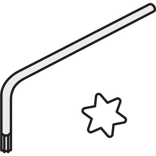 Pramet Torx-Winkelschlssel ISO LK T25P Bruttogewicht 9,7g (LK T25P)