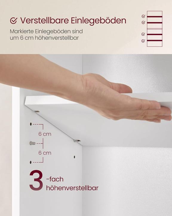 Actual product image Vasagle Aaron (60 x 24 x 178.5 cm)