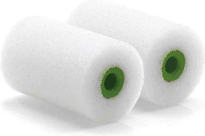 Nölle PROFI BRUSH Rouleau à peinture super fin 5,5 cm Lot de 2 Ø 35 mm, arrondi droit (5.50 cm)