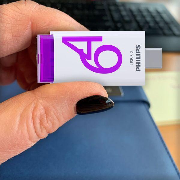 Produktbild Philips USB 3.2 64GB Click Series Gen 1 USB-C (64 GB, USB-C)